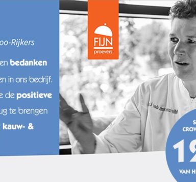 Crowdfunding fijnproevers succesvol