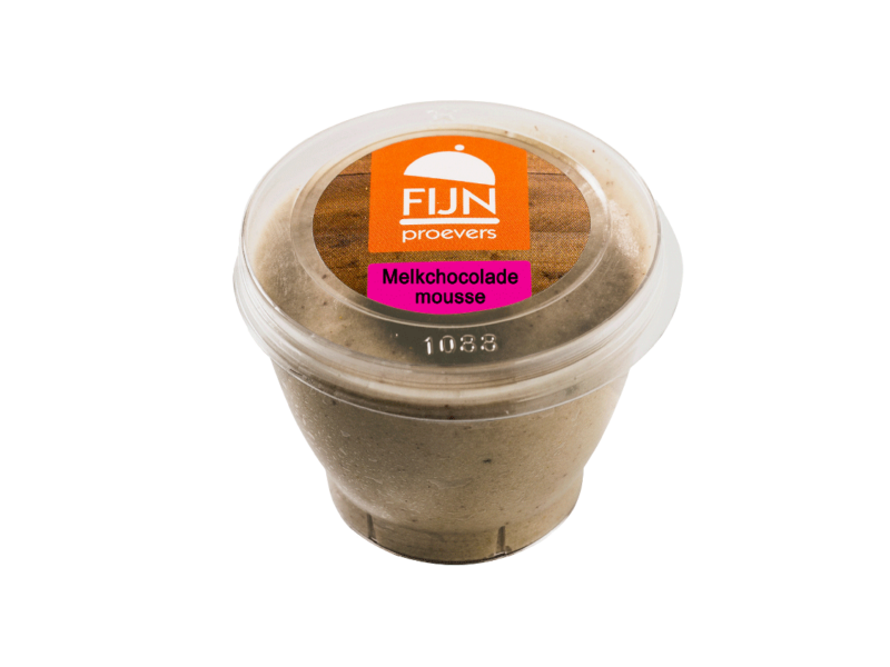 Melk Chocolade dessert voor slikproblemen eiwitverrijkt van fijnproevers productfoto