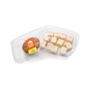 Snacks kipblokjes voor slikproblemen eiwitverrijkt van fijnproevers productfoto
