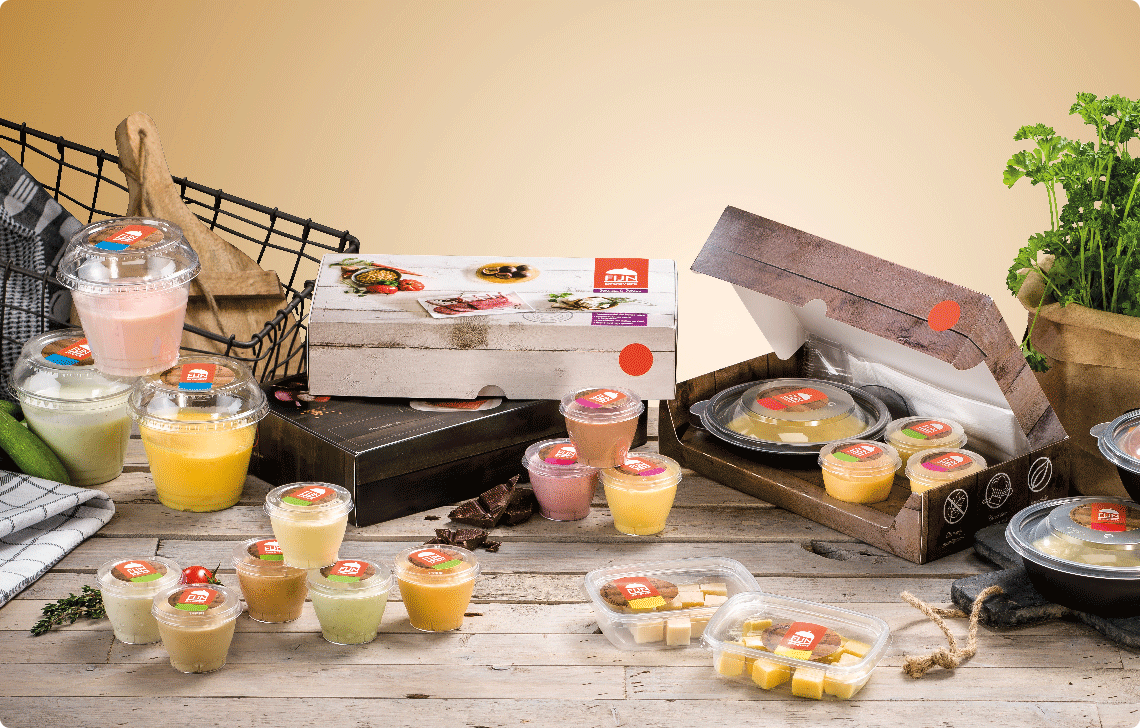 Fijnproevers sfeerfoto assortiment slikproblemen